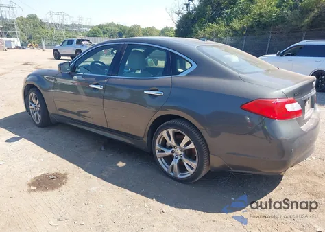 2013 Infiniti M37X from USA, damaged, VIN JN1BY1AR2DM604574